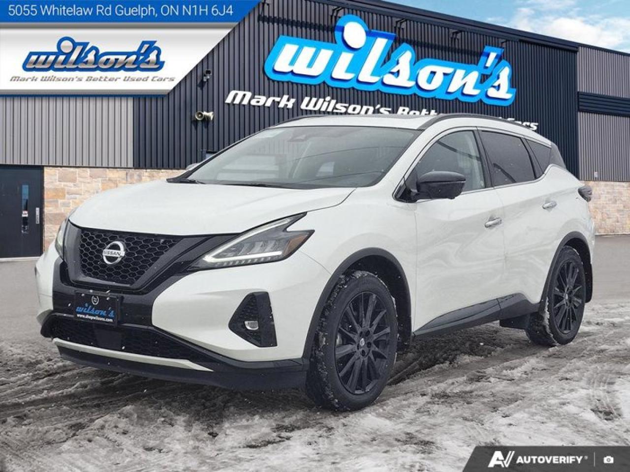2022 Nissan Murano Midnight Edition AWD | Leather | Pano Roof | Heated Seats + Steering | Intelligent Cruise and More ! Photo0