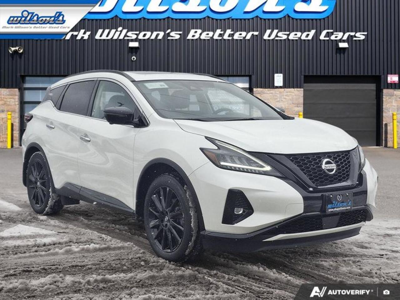 2022 Nissan Murano Midnight Edition AWD | Leather | Pano Roof | Heated Seats + Steering | Intelligent Cruise and More ! Photo