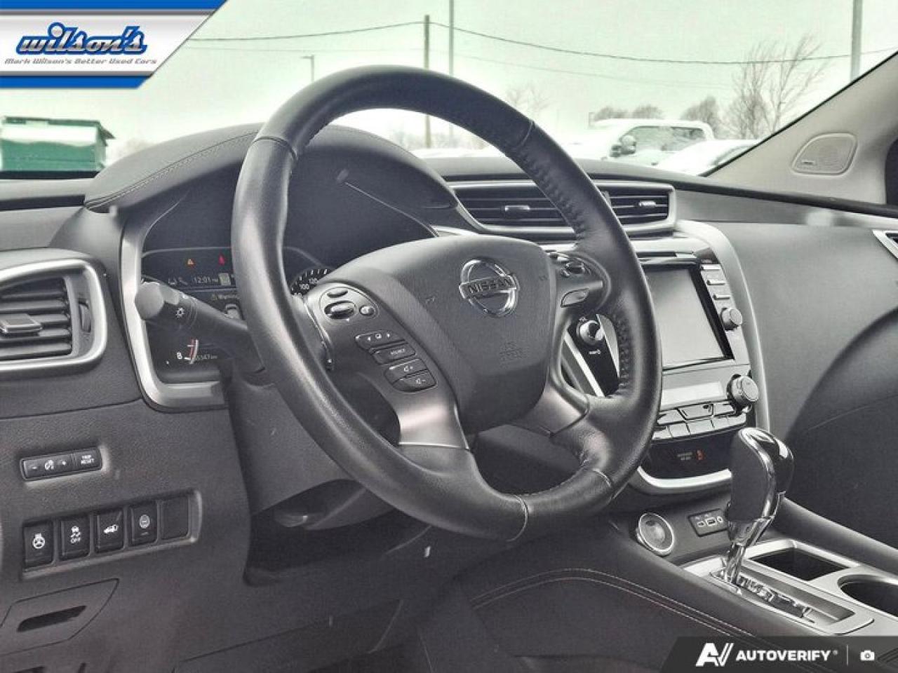 2022 Nissan Murano Midnight Edition AWD | Leather | Pano Roof | Heated Seats + Steering | Intelligent Cruise and More ! Photo