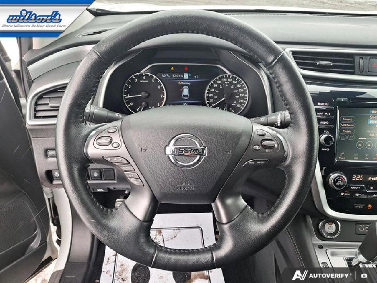 2022 Nissan Murano Midnight Edition AWD | Leather | Pano Roof | Heated Seats + Steering | Intelligent Cruise and More ! Photo