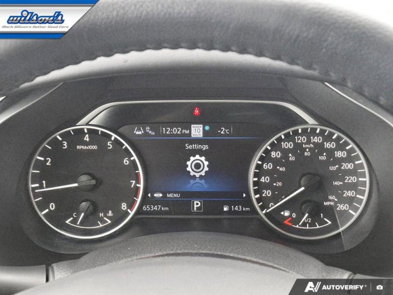 2022 Nissan Murano Midnight Edition AWD | Leather | Pano Roof | Heated Seats + Steering | Intelligent Cruise and More ! Photo