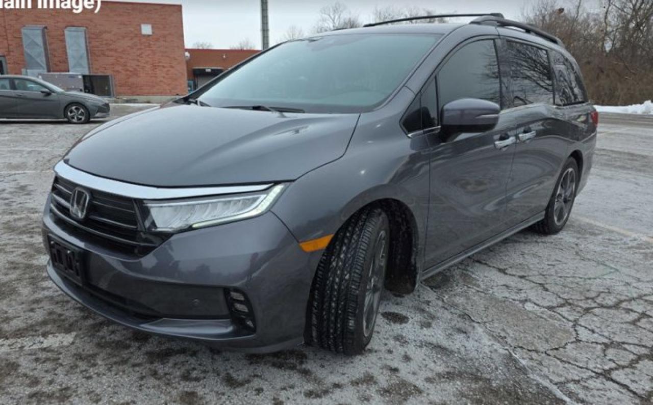 Used 2023 Honda Odyssey Touring | Leather | DVD Blu Ray | Sunroof | Nav | Cooled + Heated Seats | Heated Wheel | and More ! for sale in Guelph, ON
