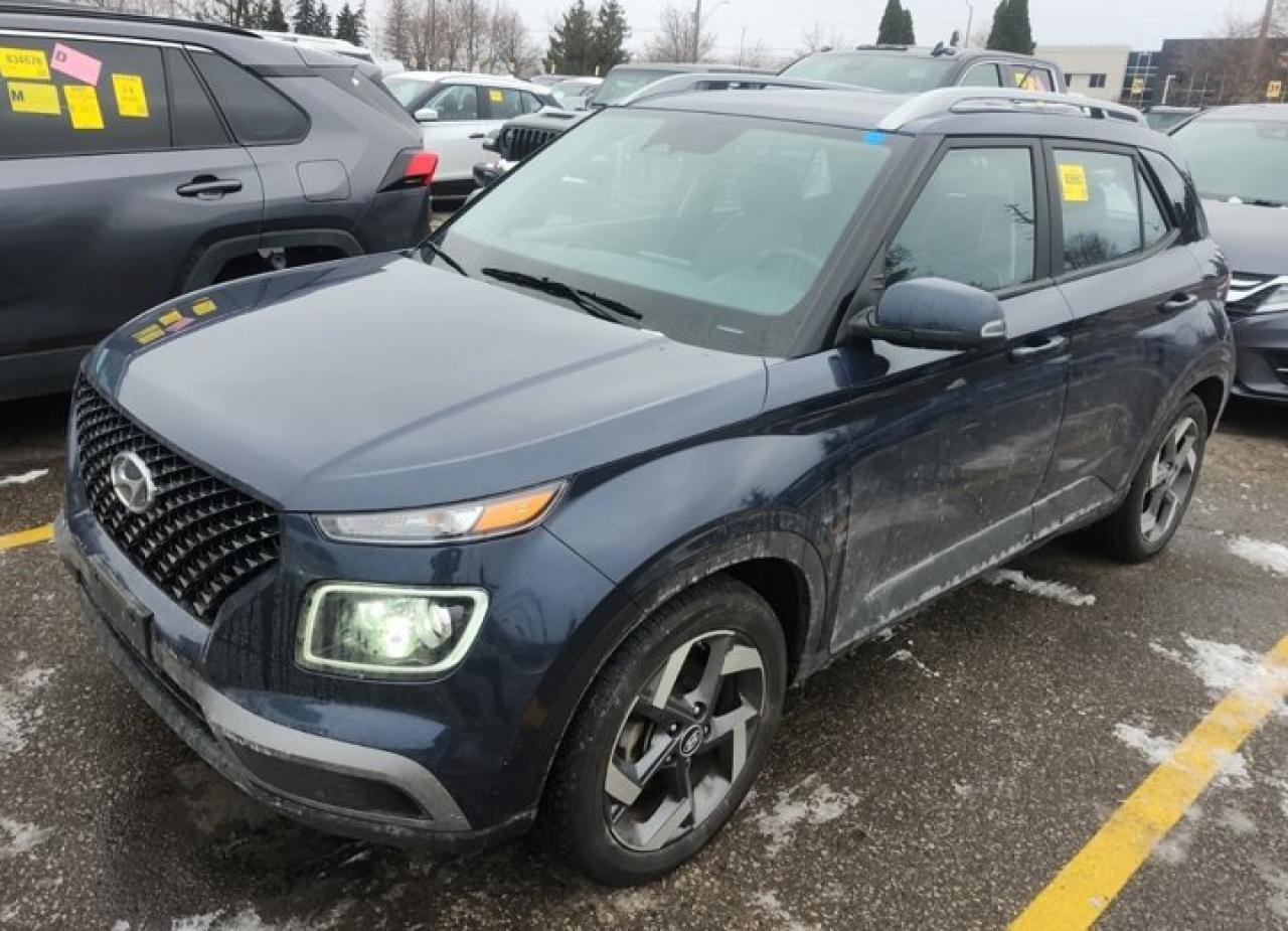 Used 2024 Hyundai Venue Ultimate Denim | Sunroof | Heated Seats + Steering | Remote Start | CarPlay | Keyless Entry & More ! for sale in Guelph, ON