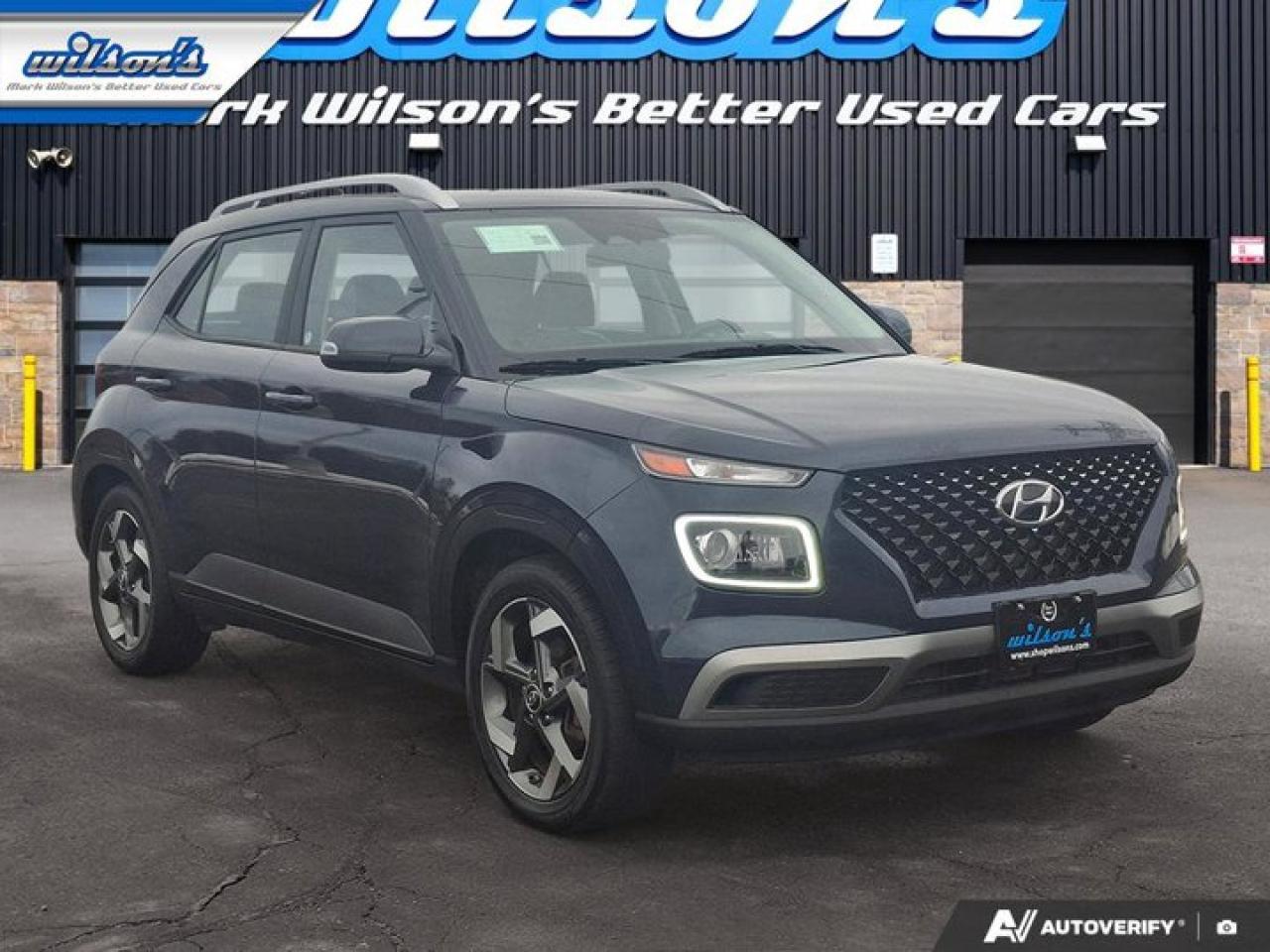 2024 Hyundai Venue Ultimate Denim | Sunroof | Heated Seats + Steering | Remote Start | CarPlay | Keyless Entry & More ! Photo