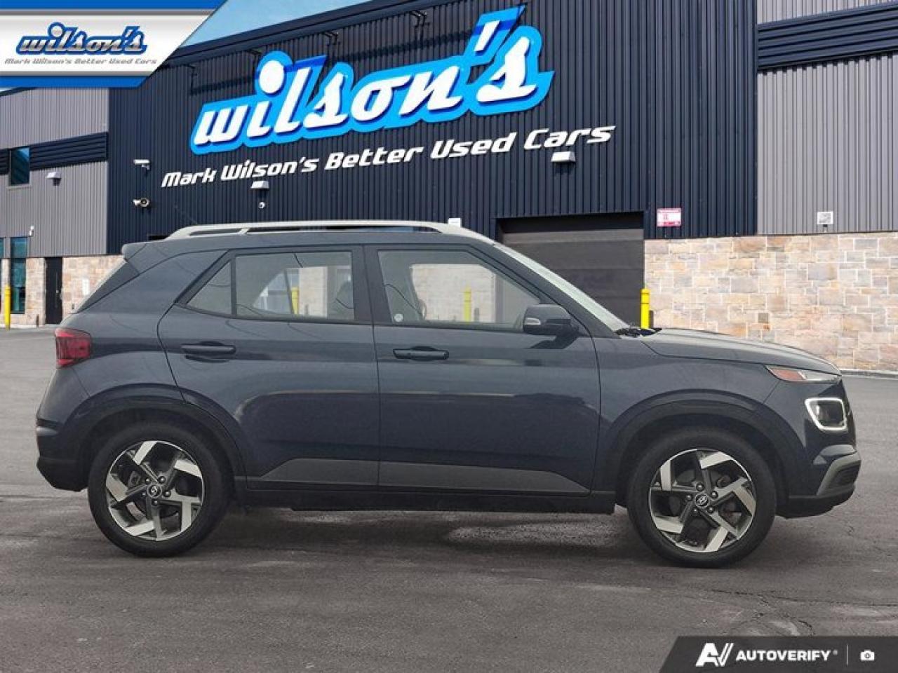 2024 Hyundai Venue Ultimate Denim | Sunroof | Heated Seats + Steering | Remote Start | CarPlay | Keyless Entry & More ! Photo