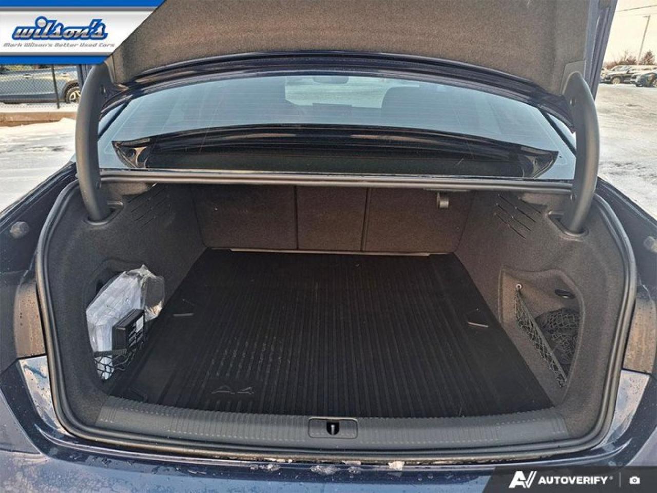 2022 Audi A4 Sedan Progressiv AWD | S-Line | Nav | Leather | Sunroof | Heated Wheel + Seats | CarPlay + Android & More! Photo