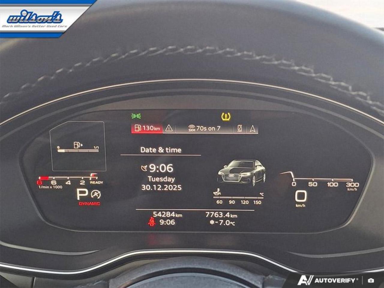 2022 Audi A4 Sedan Progressiv AWD | S-Line | Nav | Leather | Sunroof | Heated Wheel + Seats | CarPlay + Android & More! Photo