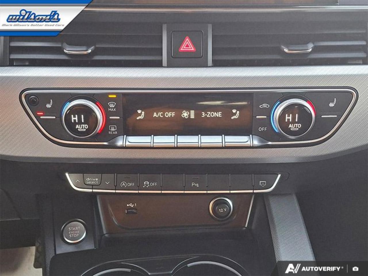 2022 Audi A4 Sedan Progressiv AWD | S-Line | Nav | Leather | Sunroof | Heated Wheel + Seats | CarPlay + Android & More! Photo