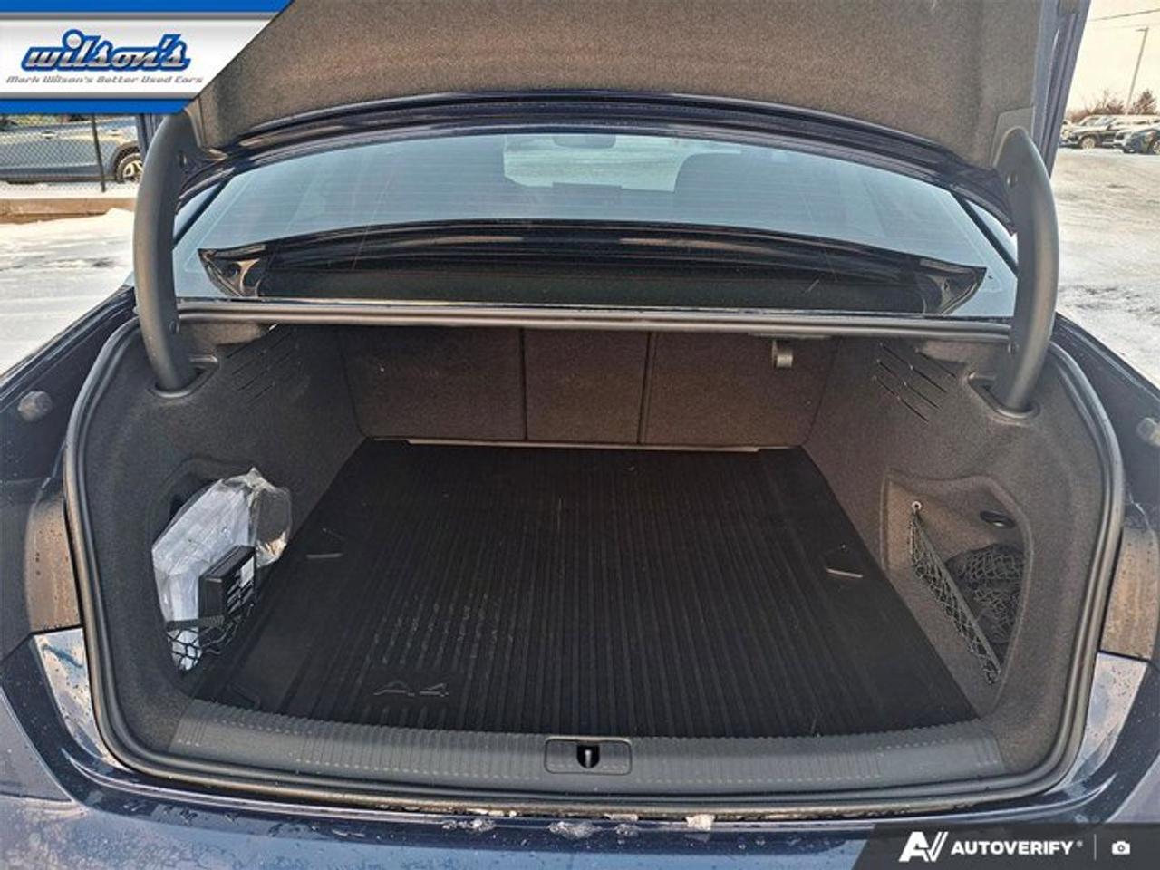 2022 Audi A4 Sedan Progressiv AWD | S-Line | Nav | Leather | Sunroof | Heated Wheel + Seats | CarPlay + Android & More! Photo