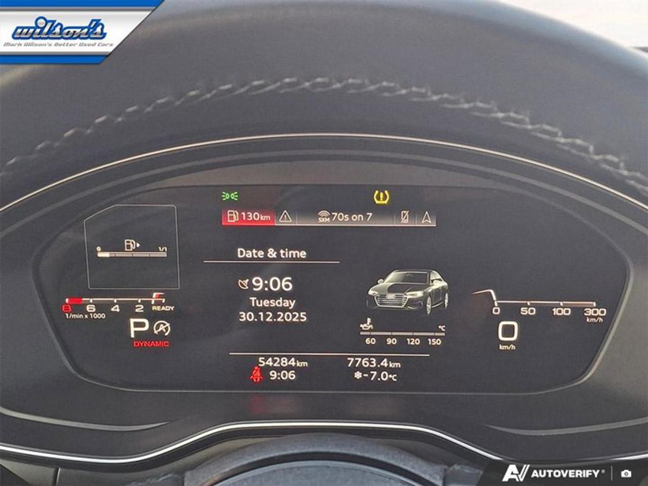 2022 Audi A4 Sedan Progressiv AWD | S-Line | Nav | Leather | Sunroof | Heated Wheel + Seats | CarPlay + Android & More! Photo