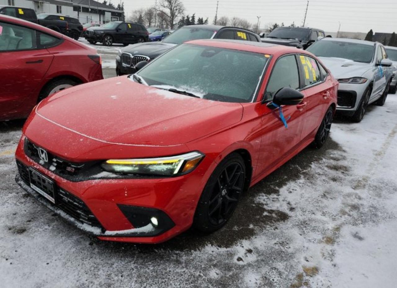 Used 2022 Honda Civic SI Sedan 6-Speed Manual | Nav | Heated Wheel + Seats | CarPlay + Android | Adaptive Cruise | and More ! for sale in Guelph, ON