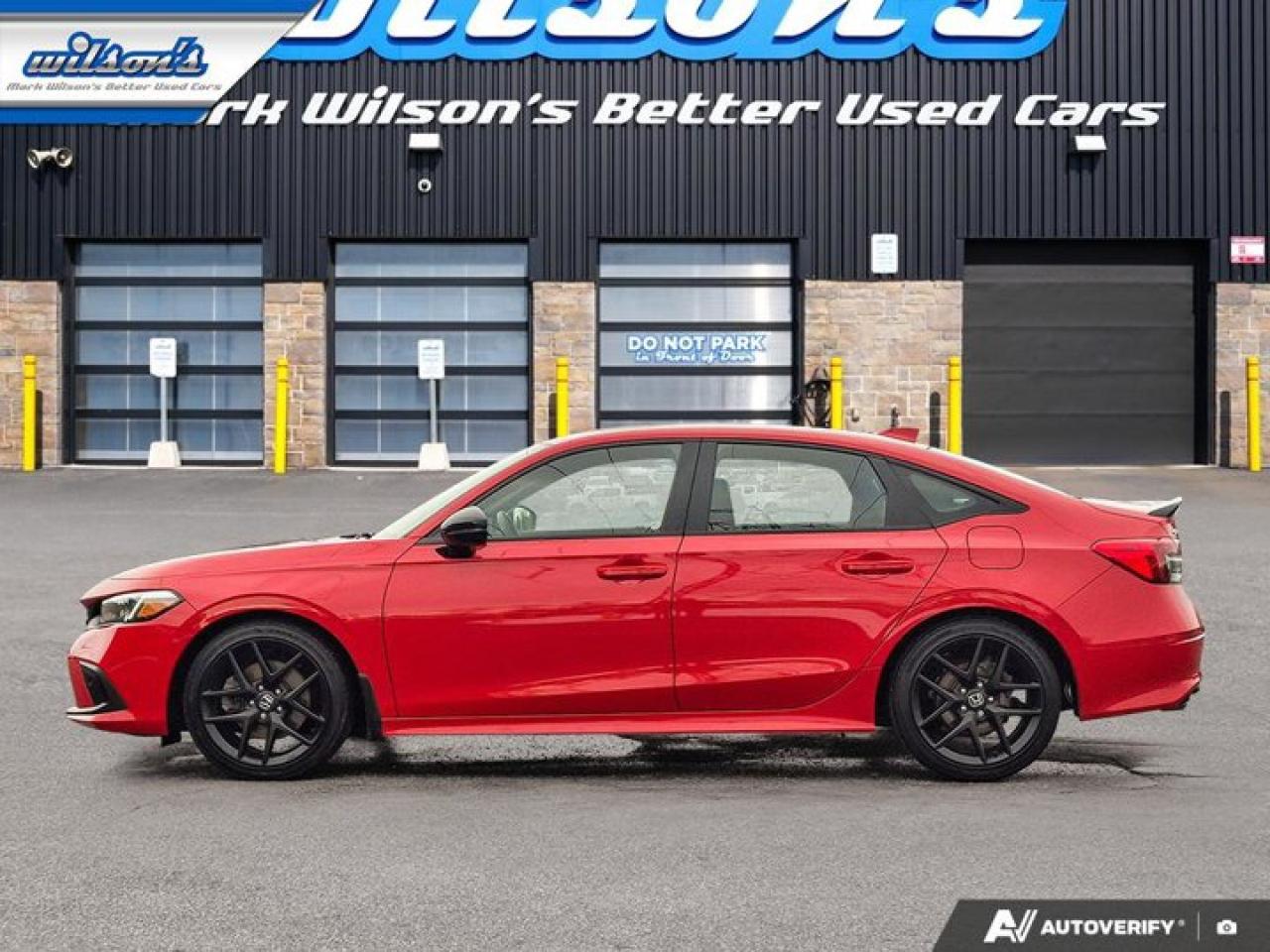 2022 Honda Civic SI Sedan 6-Speed Manual | Nav | Heated Wheel + Seats | CarPlay + Android | Adaptive Cruise | and More ! Photo