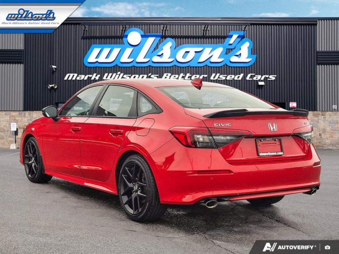 2022 Honda Civic SI Sedan 6-Speed Manual | Nav | Heated Wheel + Seats | CarPlay + Android | Adaptive Cruise | and More ! Photo