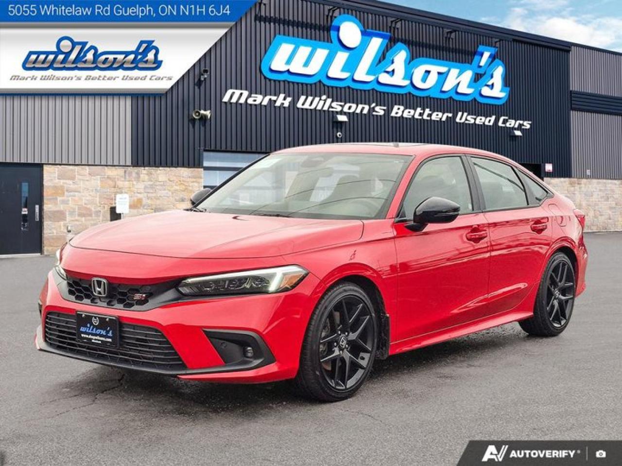 2022 Honda Civic SI Sedan 6-Speed Manual | Nav | Heated Wheel + Seats | CarPlay + Android | Adaptive Cruise | and More ! Photo