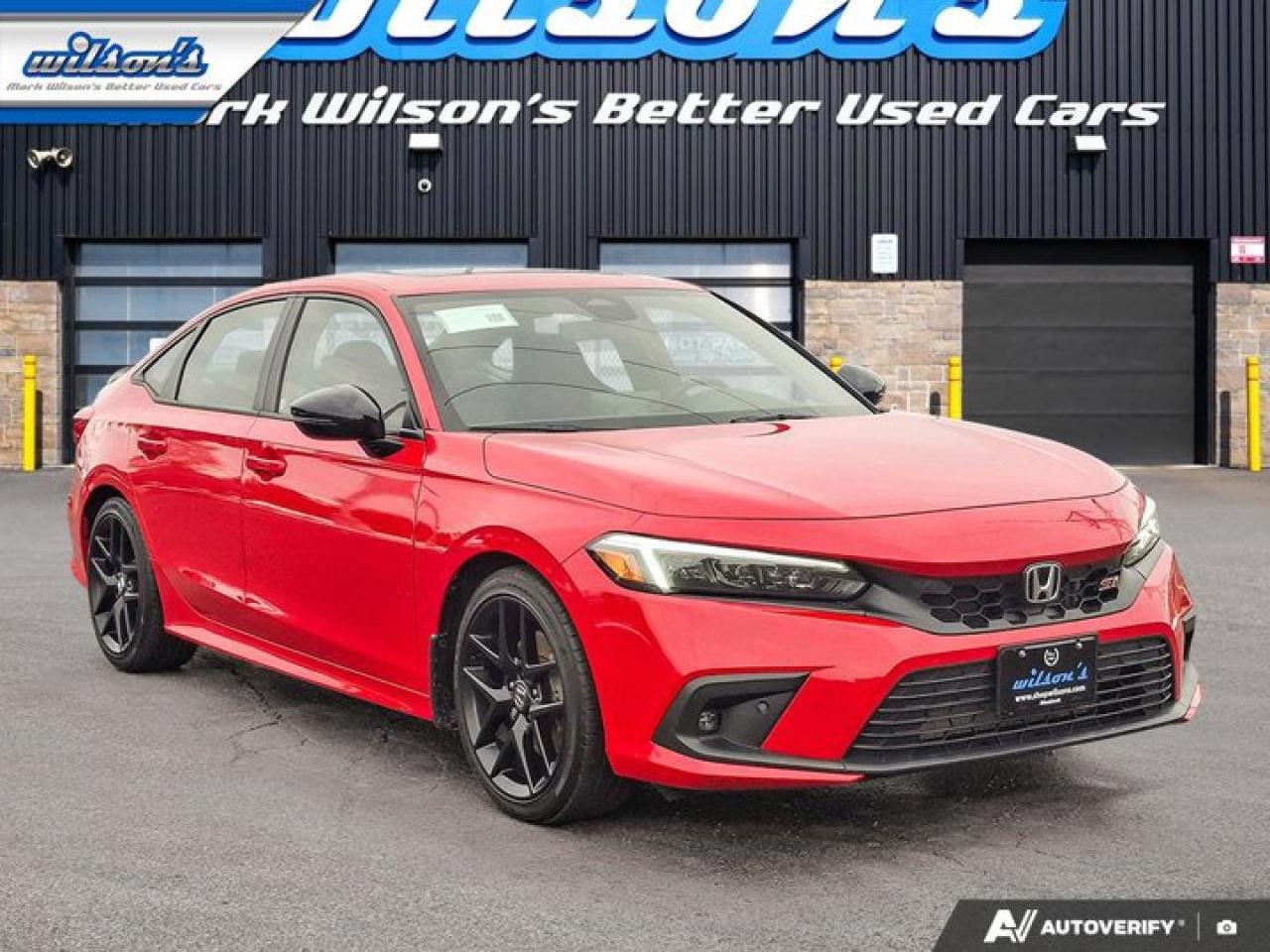 2022 Honda Civic SI Sedan 6-Speed Manual | Nav | Heated Wheel + Seats | CarPlay + Android | Adaptive Cruise | and More ! Photo