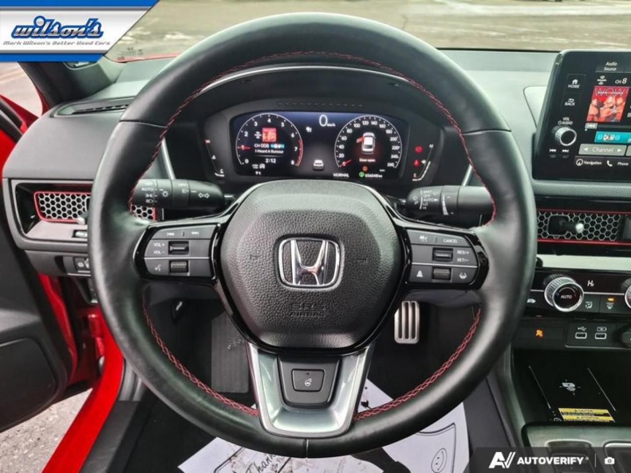 2022 Honda Civic SI Sedan 6-Speed Manual | Nav | Heated Wheel + Seats | CarPlay + Android | Adaptive Cruise | and More ! Photo
