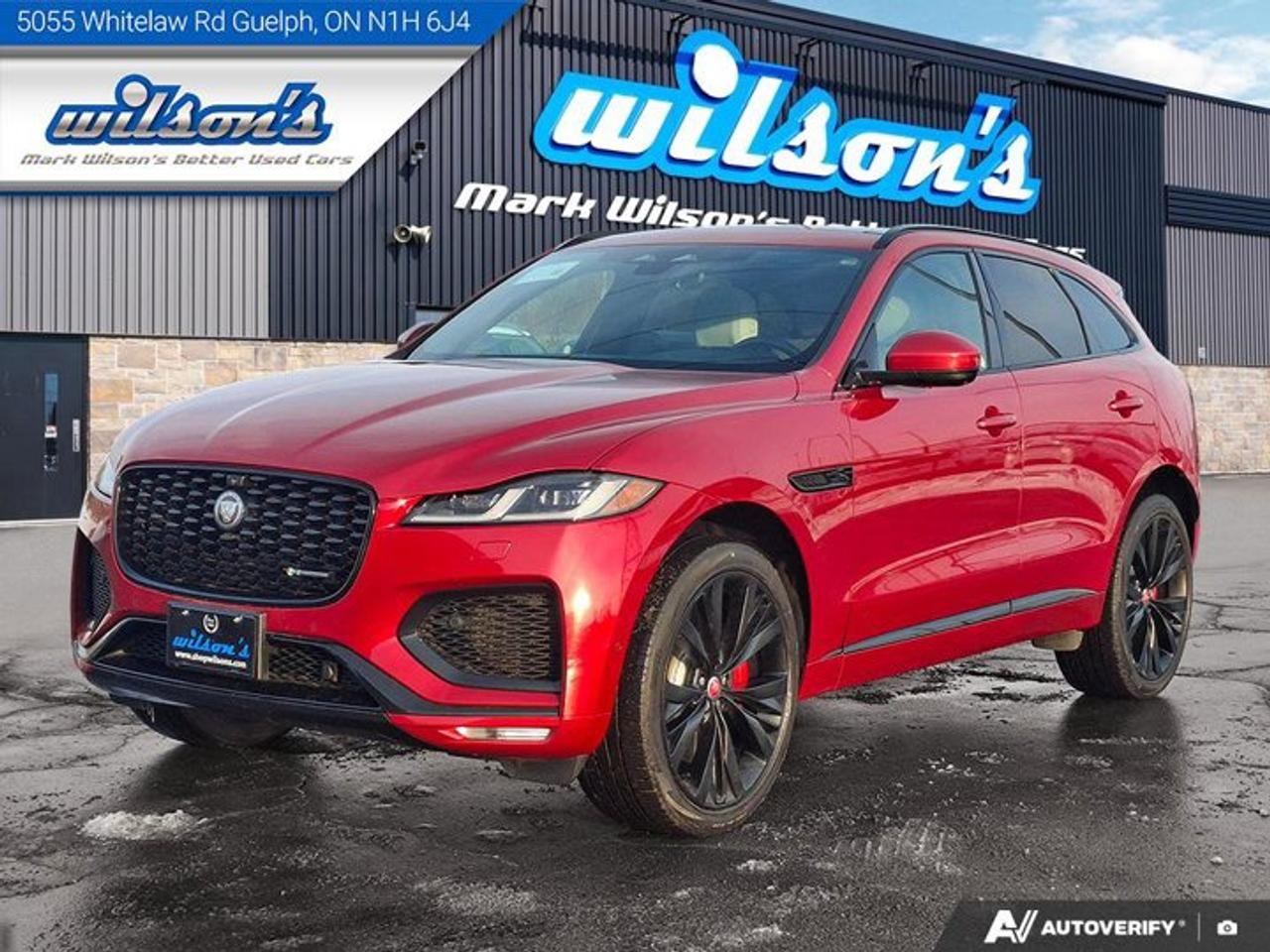 2021 Jaguar F-PACE P400 R-Dynamic S | Nav | Moonroof | Massaging Seat Photo
