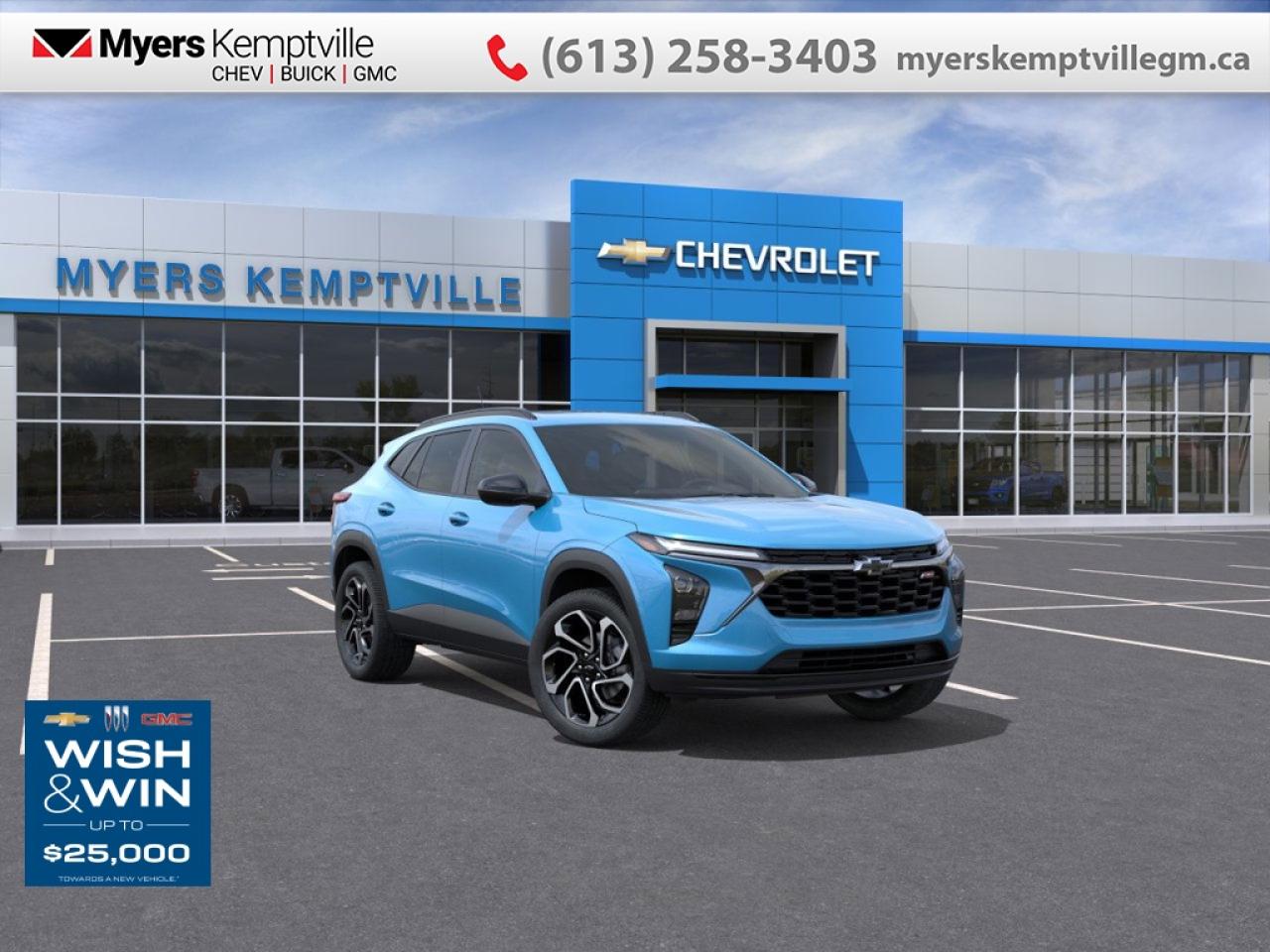 New 2026 Chevrolet Trax 2RS  - Sunroof for sale in Kemptville, ON