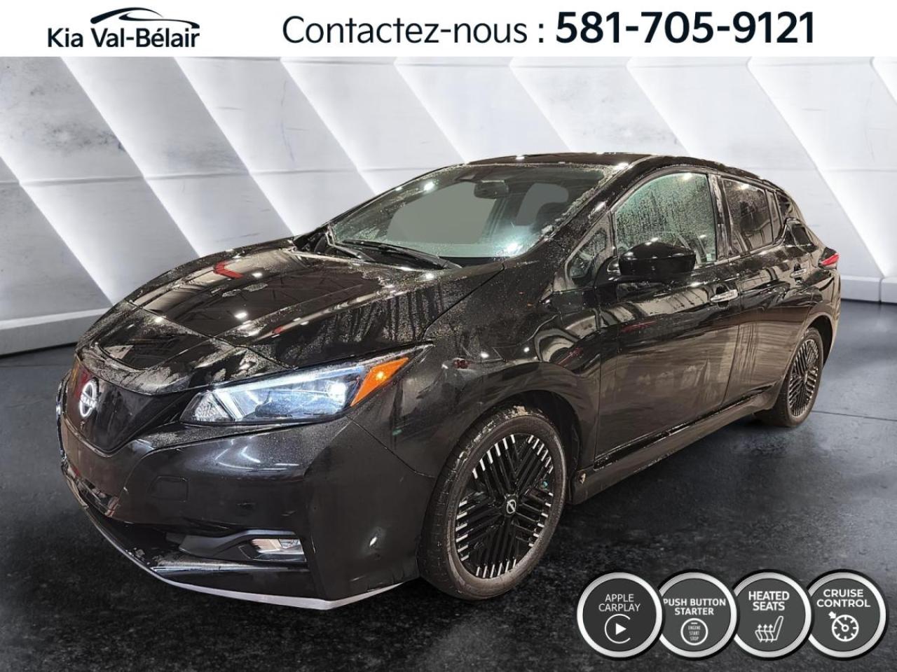 Used 2024 Nissan Leaf SV PLUS *EV *214HP *CAMÉRA *CARPLAY *SIÈGES CHAUFF AV/AR for sale in Québec, QC