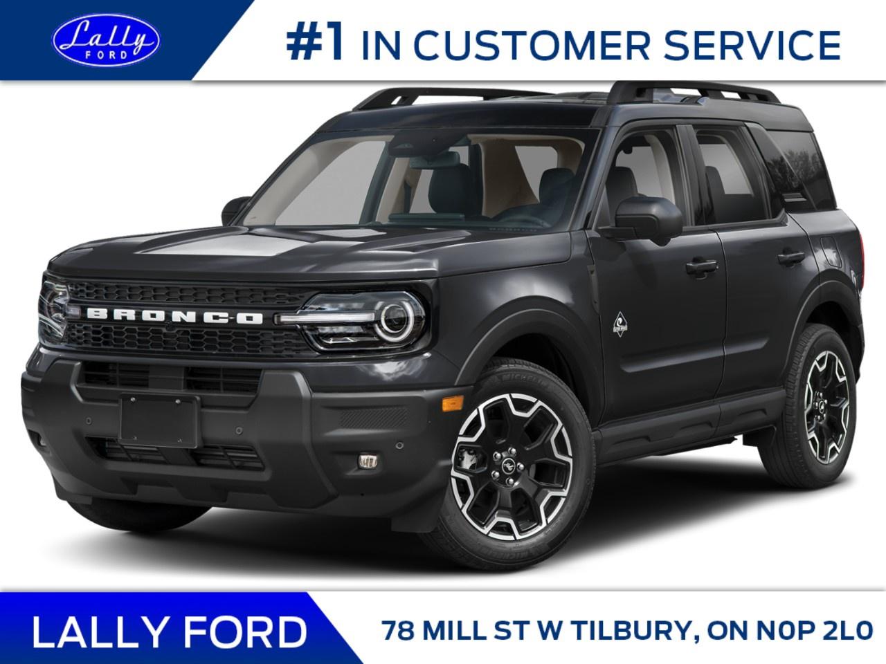 New 2025 Ford Bronco Sport Outer Banks 4x4 for sale in Tilbury, ON