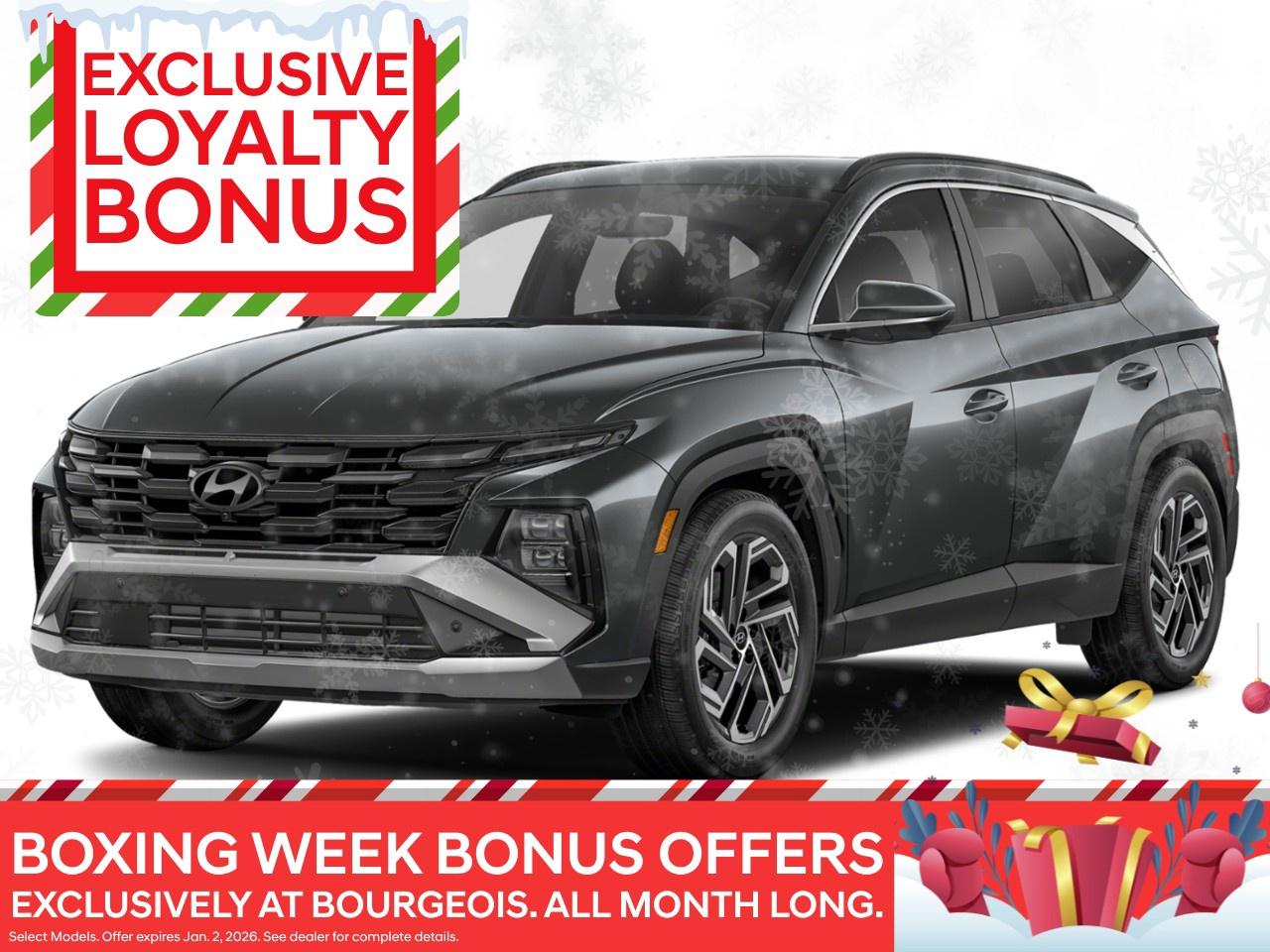 New 2026 Hyundai Tucson Plug-In Hybrid Ultimate AWD for sale in Midland, ON