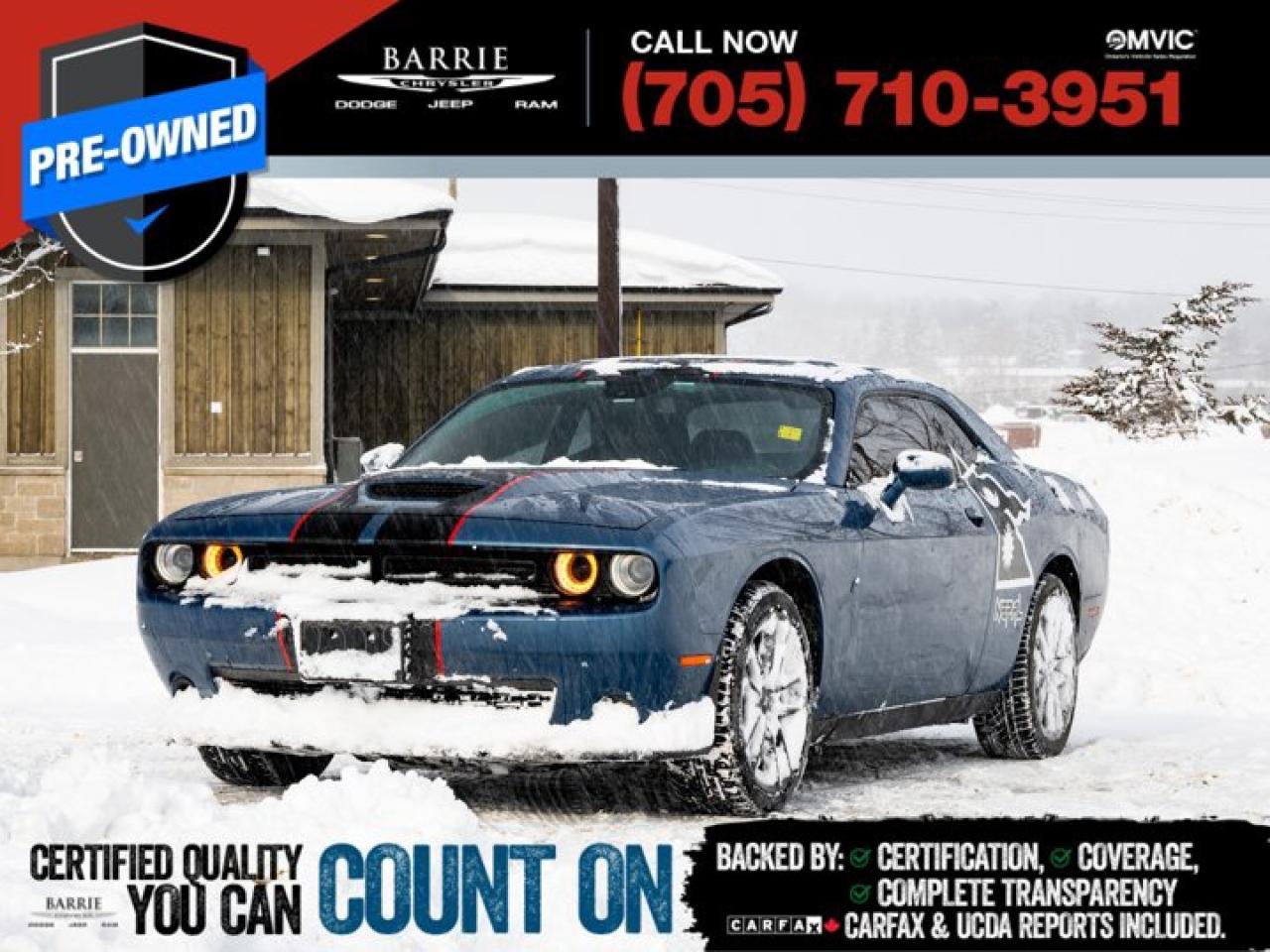 Used 2021 Dodge Challenger GT for sale in Barrie, ON