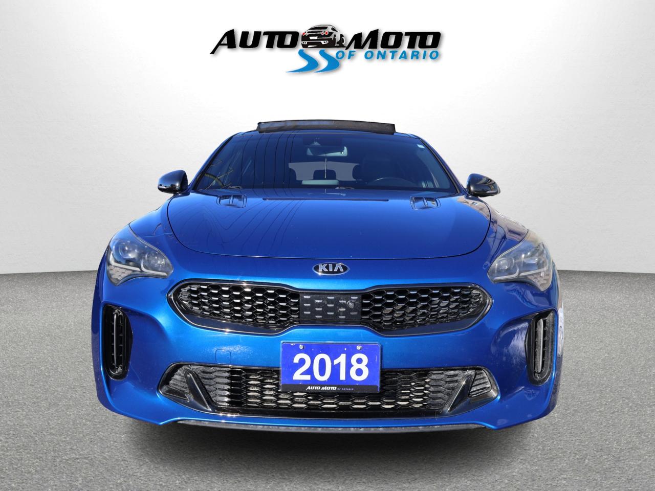 2018 Kia Stinger GT-LIMITED AWD CERTIFIED *KIA MAINTAIN* CAMERA NAV BLUETOOTH LEATHER HEATED SEATS PANO ROOF CRUISE ALLOYS Photo