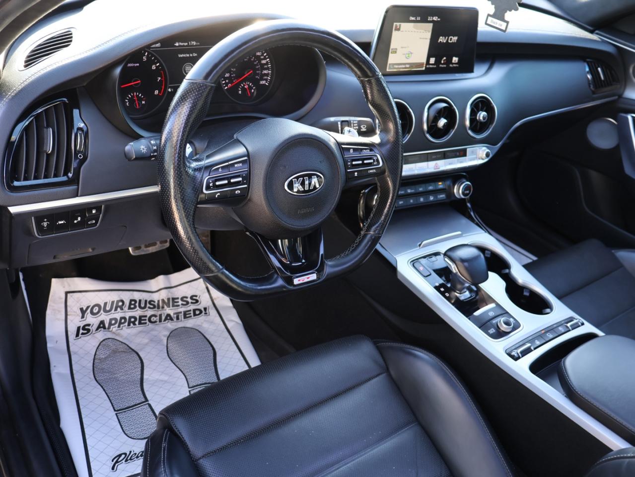 2018 Kia Stinger GT-LIMITED AWD CERTIFIED *KIA MAINTAIN* CAMERA NAV BLUETOOTH LEATHER HEATED SEATS PANO ROOF CRUISE ALLOYS Photo