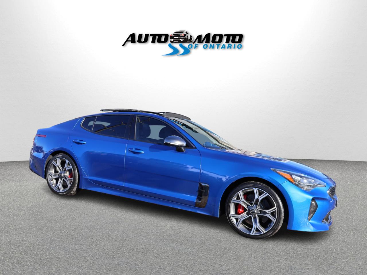 2018 Kia Stinger GT-LIMITED AWD CERTIFIED *KIA MAINTAIN* CAMERA NAV BLUETOOTH LEATHER HEATED SEATS PANO ROOF CRUISE ALLOYS Photo