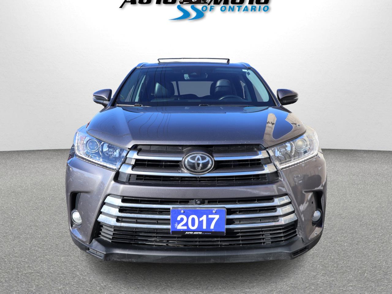 2017 Toyota Highlander LIMITED AWD CERTIFIED *TOYOTA MAINTAIN* CAMERA NAV BLUETOOTH LEATHER HEATED SEATS PANO ROOF CRUISE ALLOYS Photo