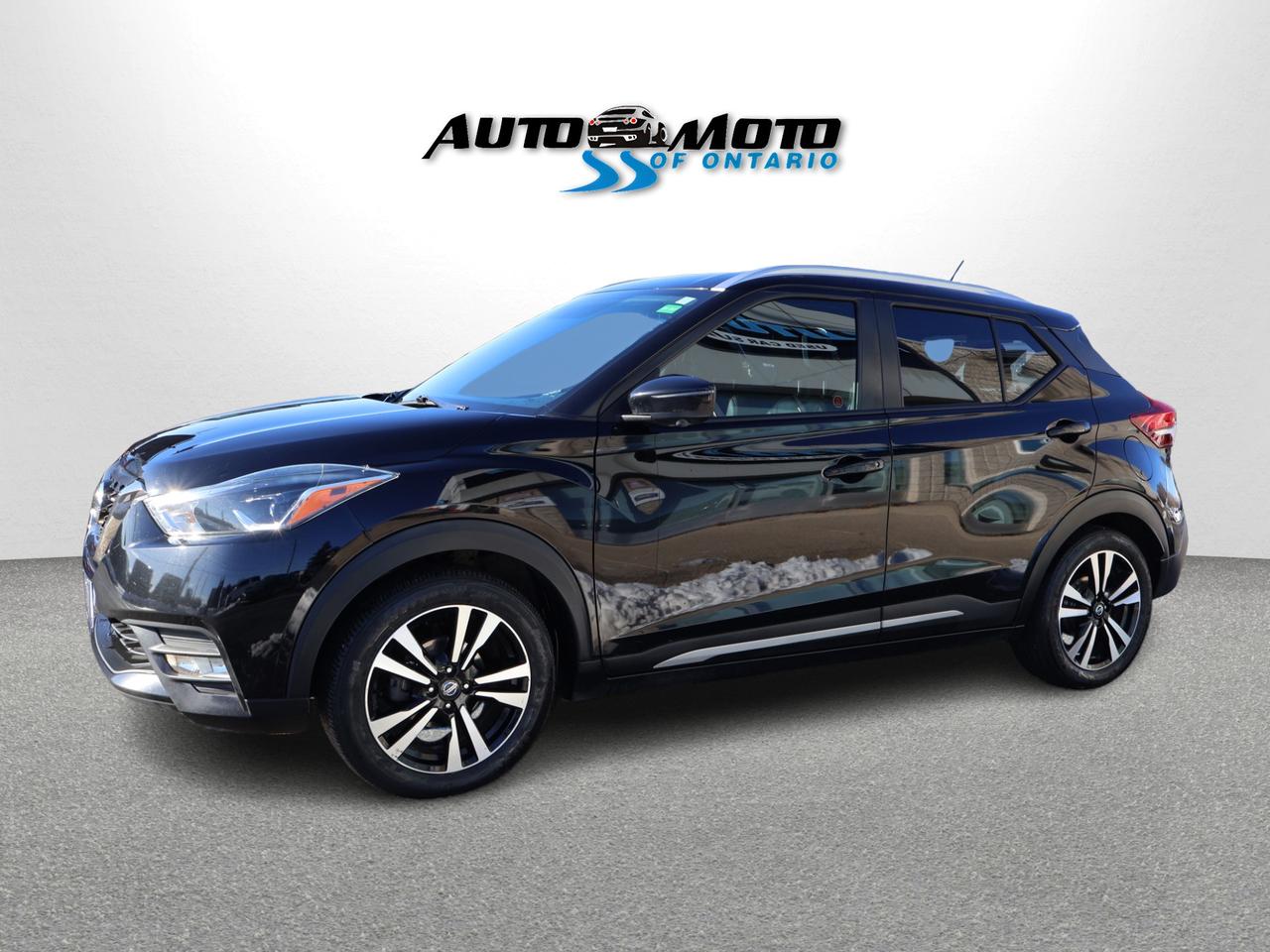 2019 Nissan Kicks SR CERTIFIED *1 OWNER*ACCIDENT FREE*NISSAN MAINTAIN* CAMERA BLUETOOTH LEATHER HEATED SEATS CRUISE ALLOYS Photo