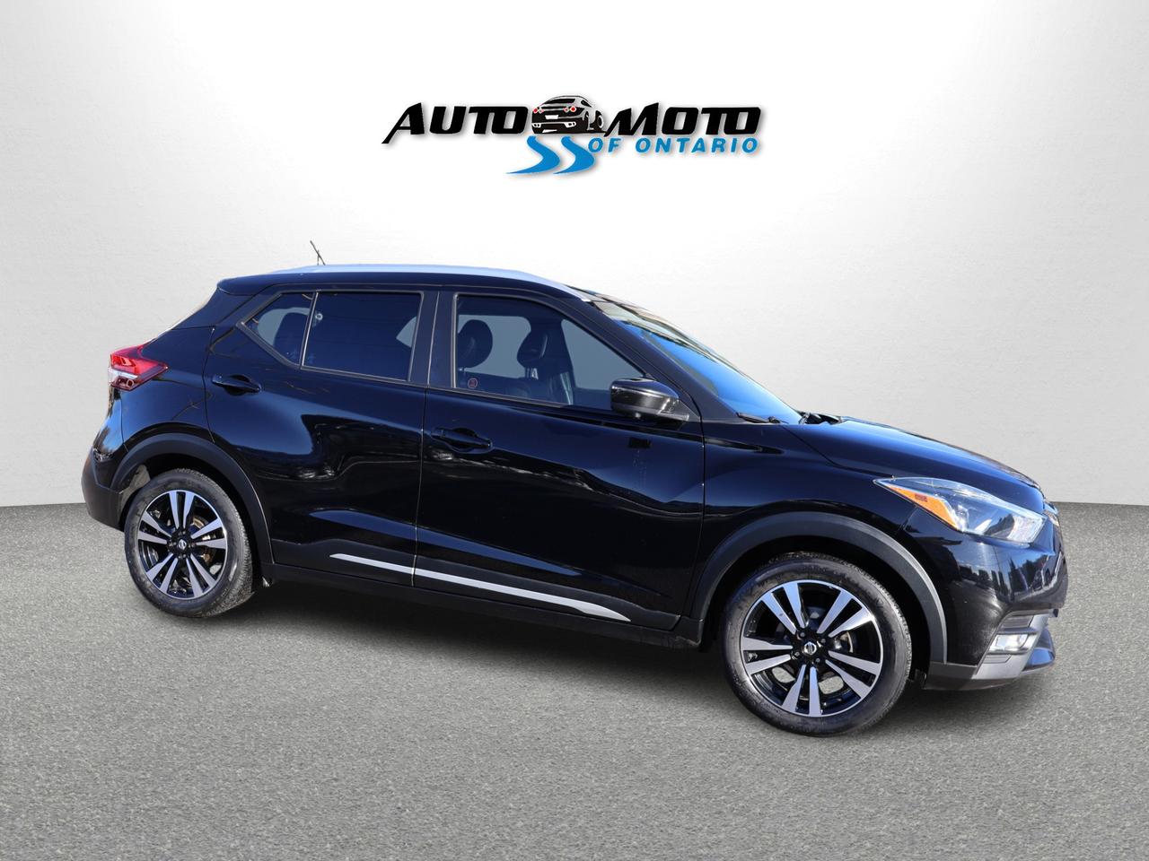 2019 Nissan Kicks SR CERTIFIED *1 OWNER*ACCIDENT FREE*NISSAN MAINTAIN* CAMERA BLUETOOTH LEATHER HEATED SEATS CRUISE ALLOYS Photo