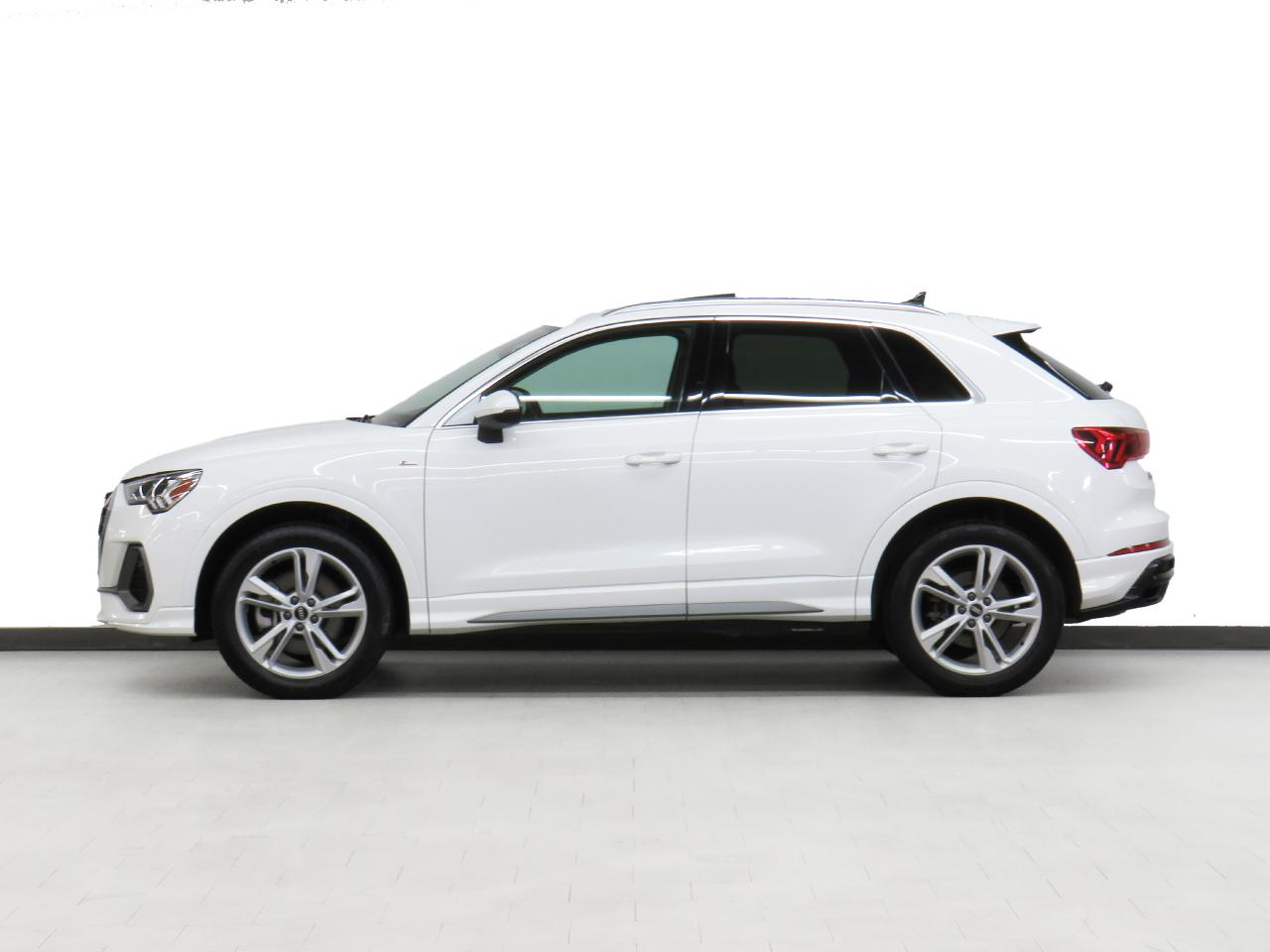 2021 Audi Q3 PROGRESIV S-Line AWD | Leather | Pano roof | BSM