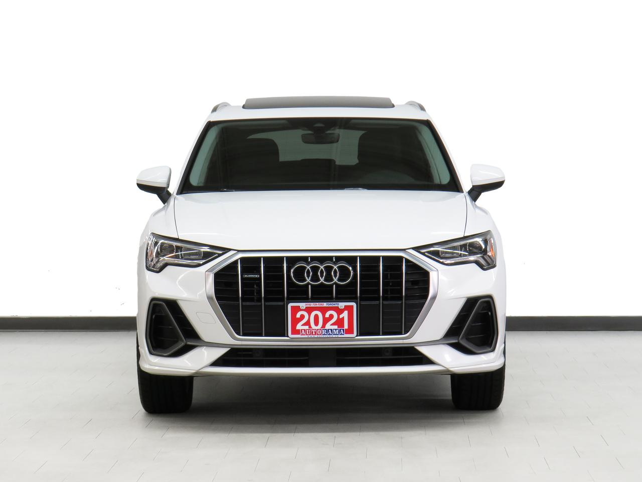 2021 Audi Q3 PROGRESIV S-Line AWD | Leather | Pano roof | BSM