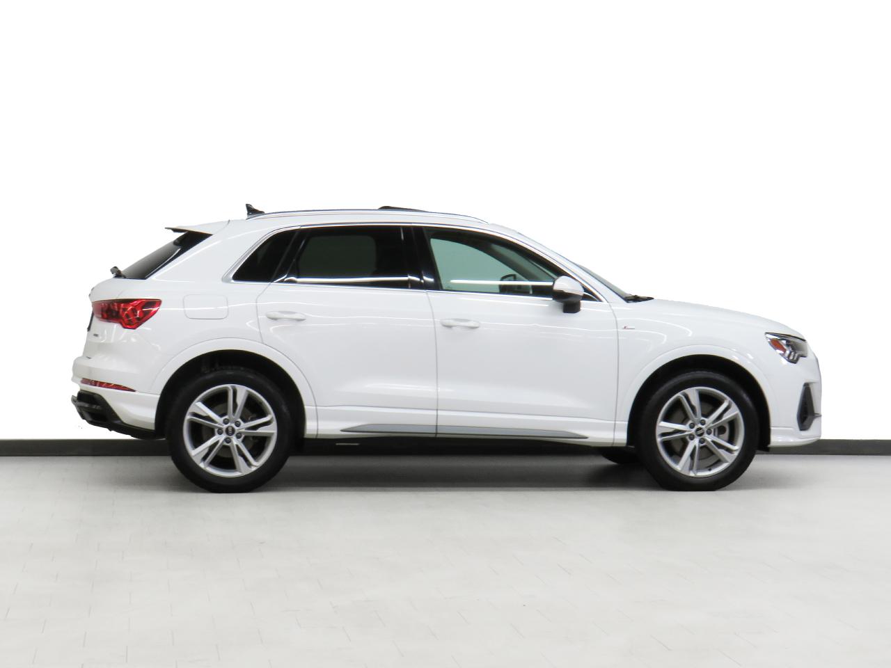 2021 Audi Q3 PROGRESIV S-Line AWD | Leather | Pano roof | BSM