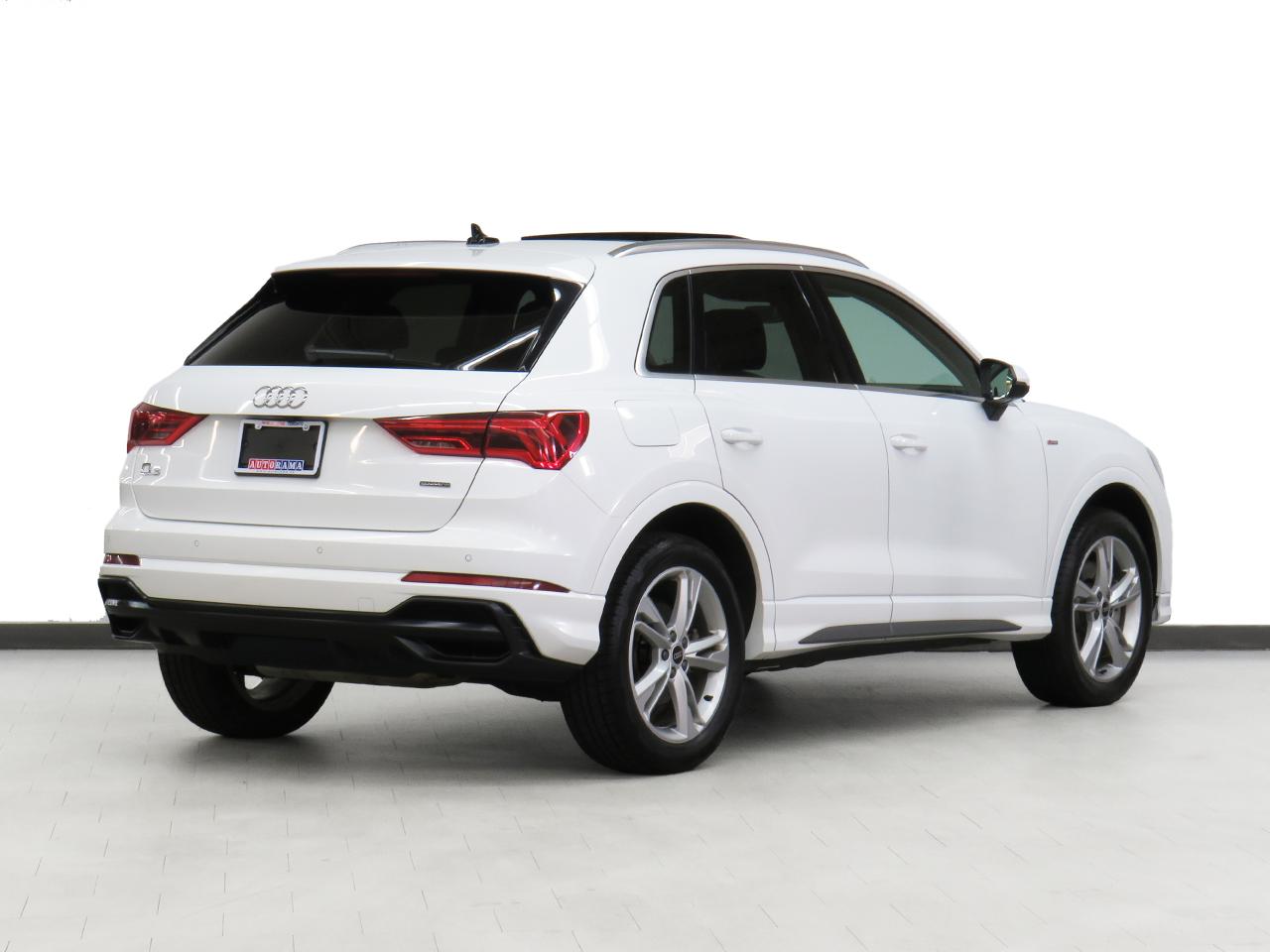 2021 Audi Q3 PROGRESIV S-Line AWD | Leather | Pano roof | BSM