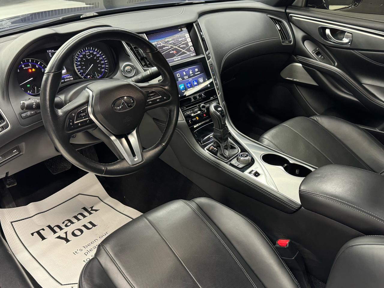 2019 Infiniti Q60 3.0T|AWD|NAV|BACKUP|BOSE|FCW|LOW KM| Photo