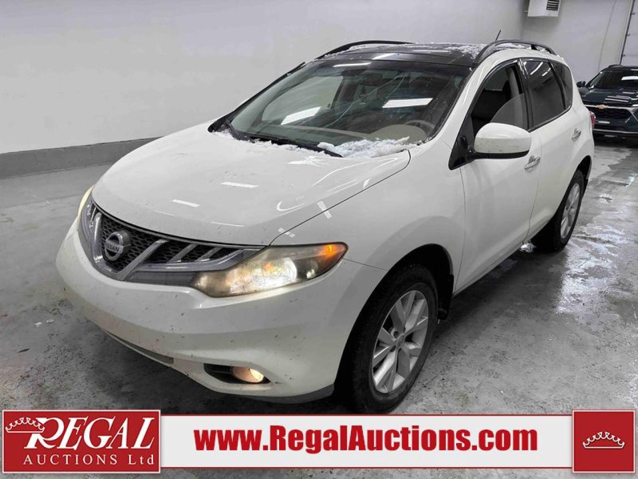 Used 2013 Nissan Murano SL for sale in Calgary, AB