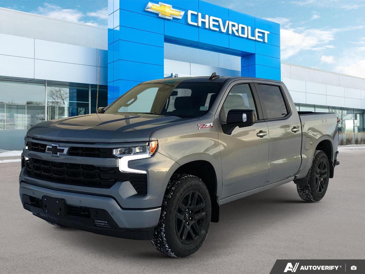 Price includes Added Accessories Plus Power Sliding Sunroof | Leather Package | Adaptive Cruise Control | Engine Block Heater | Convenience Package II | LPO - Dark Essentials Package | 	Off-Road and Protection Package | 	Safety Package | 	Multi-Flex Tailgate
Experience the future of trucks with the 2026 Chevrolet Silverado 1500! This Sterling Grey beauty combines power, efficiency, and cutting-edge technology to deliver an unparalleled driving experience.

Key Features:
- Advanced 5.3L 8-cylinder engine with 4WD capability
- Impressive fuel economy: 13.4L/100km highway, 15.8L/100km city
- Wi-Fi Hotspot capability for seamless connectivity
- Teen Driver technology for customizable safety settings
- StabiliTrak stability control system with Proactive Roll Avoidance
- Electric Power Steering (EPS) assist for precise handling
- LED fog lamps and deep-tinted glass for enhanced visibility and style
- Auto-locking rear differential for improved traction

Dont miss your chance to own this brand-new Silverado 1500. Visit Birchwood Chevrolet Buick GMC today to schedule a test drive or start your purchase process. Our team is ready to answer any questions and help you experience the next level of truck performance and innovation.
See three brands under one roof at Birchwood Chevrolet Buick GMC  the only place in Winnipeg where you can compare GMC, Chevrolet, and Buick all in one visit. Save yourself some time, see a great selection, and learn everything you need to know. 

Your Experience is Everything at Birchwood Chevrolet Buick GMC. 

Click, call (204) 837-5811, or visit Birchwood Chevrolet Buick GMC at the Birchwood Auto Park, 3965 Portage Avenue West at the Perimeter.

Dealer Permit #4240.
Dealer permit #4240