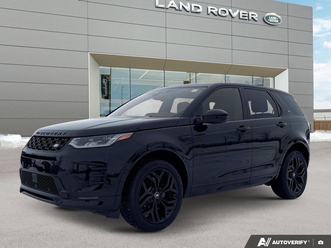 AWD | Heated Seats & Steering | Car Play, Android Auto | Meridian Sound System
Package Options & Features:

Santorini Black
19 Style 5136, Gloss Black
Bluck Lug Nuts
Cold Climate Pack
Technology Pack
Land Rover Hand Over Pack
Land Rover Protection Pack
DEFA Battery Charger and Pan Heater
Glass Armor 
Body-coloured Touch Up Pen
At Land Rover Winnipeg, we dont just sell vehicles; we deliver an exceptional ownership experience with your new Land Rover:

- Exclusive Perks: Enjoy on-brand loaners and rental vehicles during your scheduled service appointments.

- Convenience at Your Door: Benefit from our Land Rover Valet concierge service for hassle-free vehicle servicing.

- Keep It Clean: Complimentary washes with every service visit.

- Luxurious Comfort: Visit our state-of-the-art facility with full coffee service and premium amenities.

- Expert Care: Our Land Rover-trained technicians are dedicated to the longevity and performance of your vehicle.

Dont see exactly what youre looking for in our new or pre-owned inventory? Let our team locate it for you!

Visit us today or call for a personalized experience:

Phone: 204-452-8030
Website: winnipeglandrover.com  

Dealer Permit #0112
Dealer permit #0112