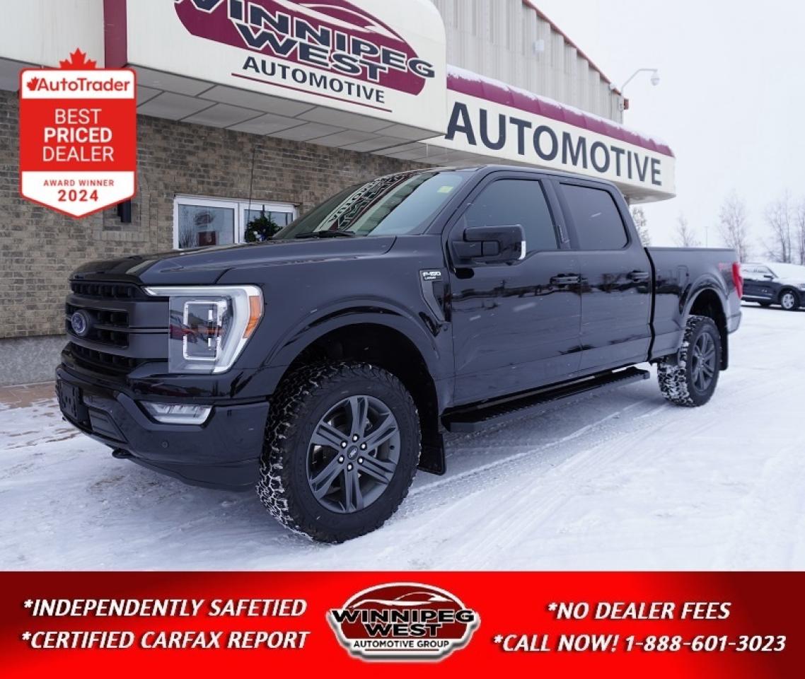 Used 2023 Ford F-150 TRIPLE BLACK LARIAT ONLY 18,000KMS STILL AS NEW!! for sale in Headingley, MB