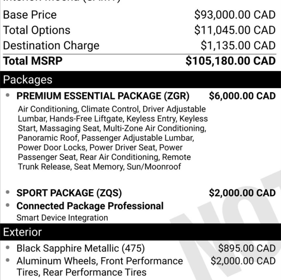 2023 BMW iX XDRIVE 50 | PREMIUM ESSENTIAL PKG | SPORT PKG Photo