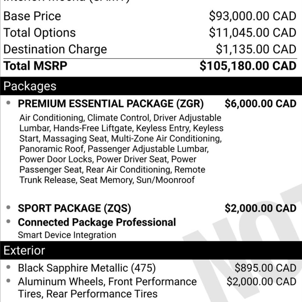 2023 BMW iX XDRIVE 50 | PREMIUM ESSENTIAL PKG | SPORT PKG Photo