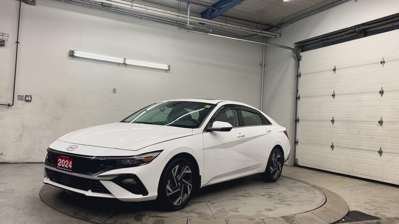 2024 Hyundai Elantra LUXURY |HTD LEATHER | SUNROOF |REMOTE START | A/C Photo