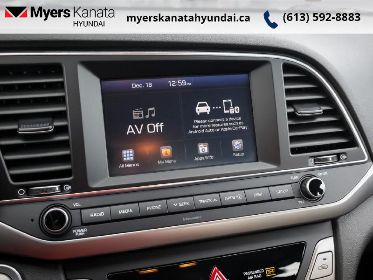 2018 Hyundai Elantra GLS Auto  - Sunroof -  Leather Seats - $70.24 /Wk Photo