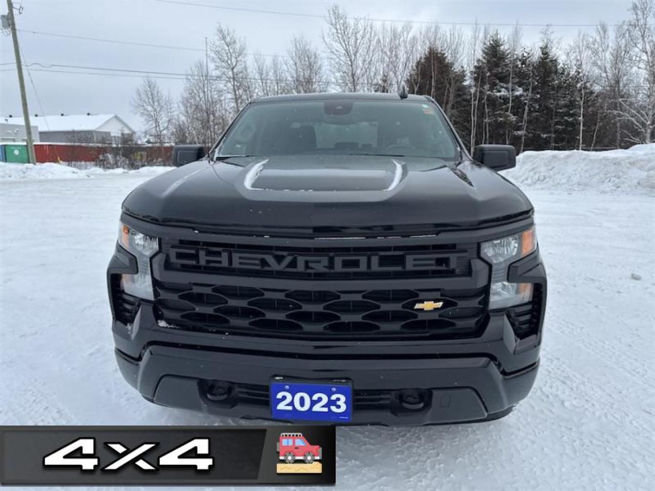 2023 Chevrolet Silverado 1500 Custom  Remote Start - $334 B/W Photo