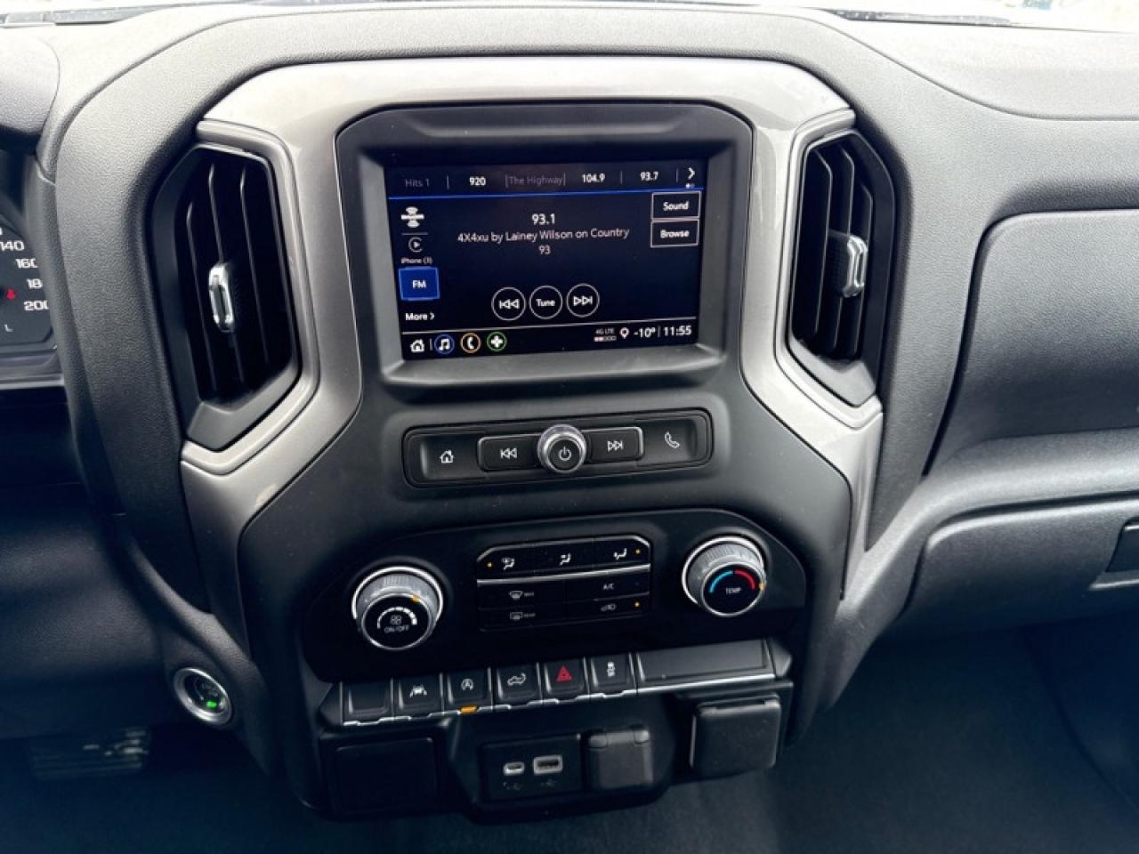 2023 Chevrolet Silverado 1500 Custom  Remote Start - $334 B/W Photo