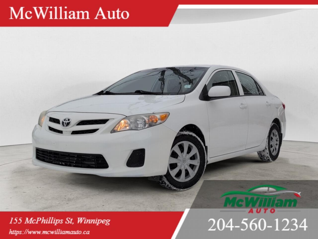 Used 2012 Toyota Corolla S | Clean Title | Low Price | Reliable | for sale in Winnipeg, MB