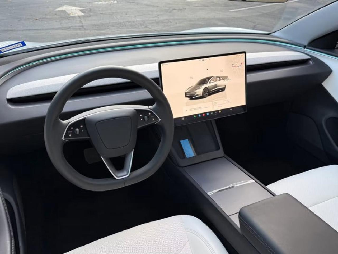 2024 Tesla Model 3 RWD No Accident / One Owner / White Interior - Photo #8