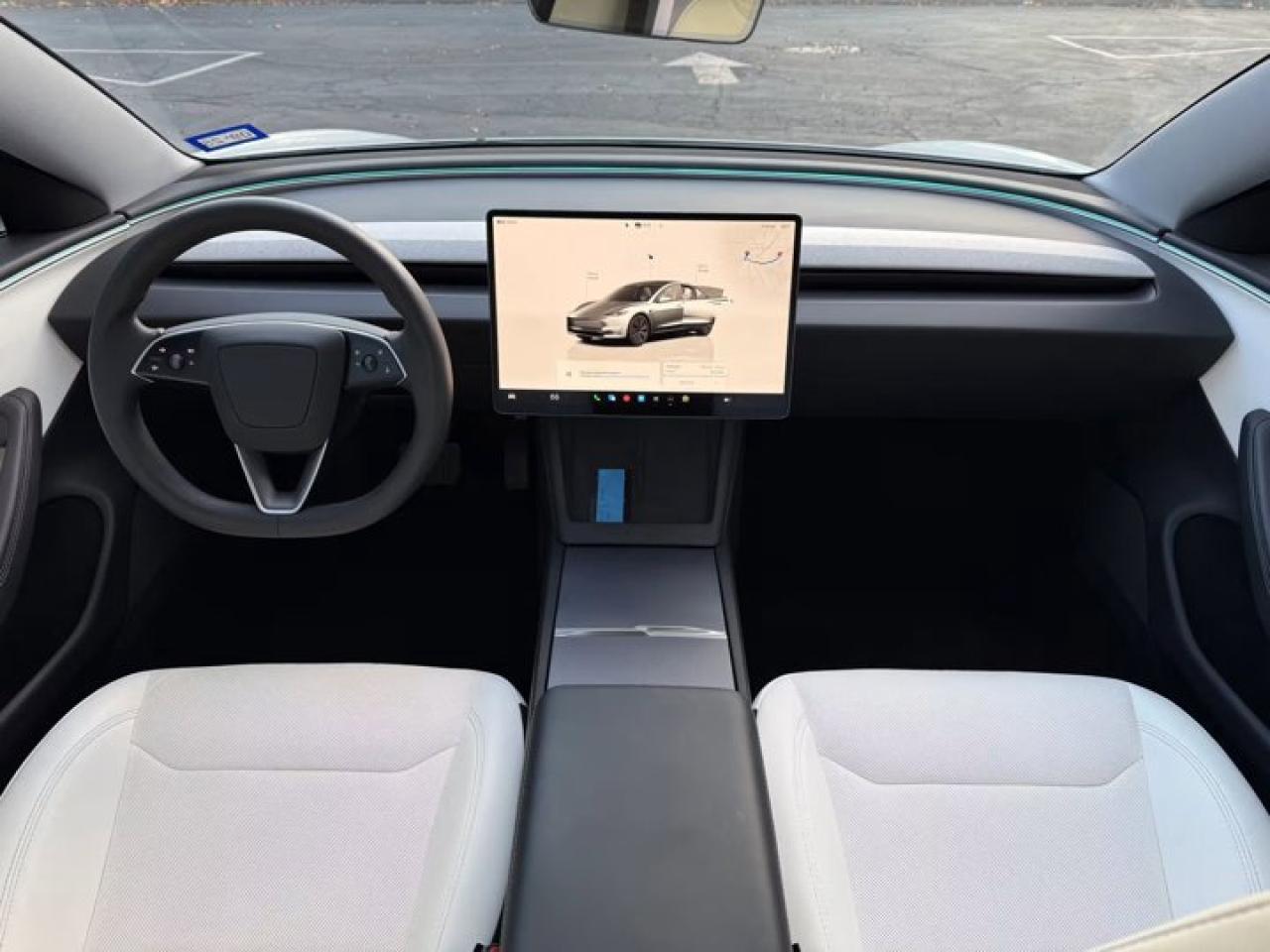 2024 Tesla Model 3 RWD No Accident / One Owner / White Interior - Photo #9